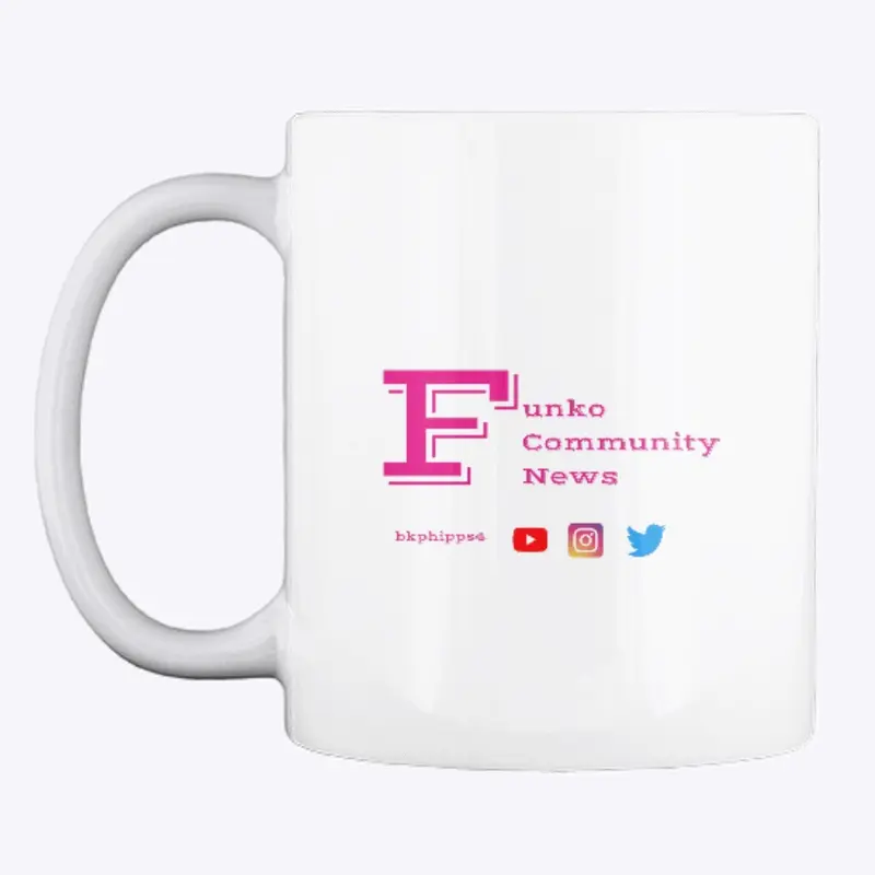 Pink Font Mug